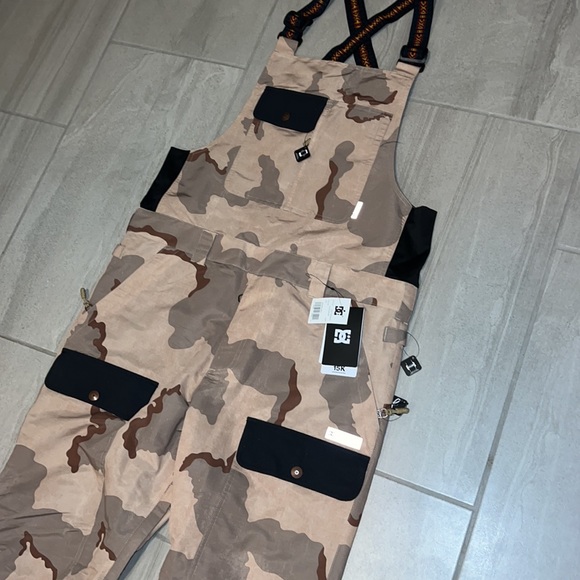 🔥 DC 15K PLATOON BIB SNOW PANT FOR MEN CAMO PRINT NWT 🔥 - Picture 6 of 15